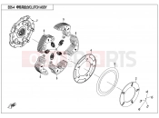 CFMOTO UFORCE 800 (CF800-3) CLUTCH ASSY