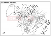 CFMOTO 2018 UTV UFORCE 800 (CF800UTR-2) RIGHT CRANKCASE ASSY. - E01-2