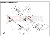 CFMOTO 2018 UTV UFORCE 800 (CF800UTR-2) TRANSMISSION SYSTEM(3) - E06-3
