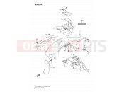 SUZUKI DR-Z400S K5 (2005) (E03,E28,E33) 44 - REAR FENDER