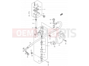 SUZUKI DR-Z400S K5 (2005) (E03,E28,E33) 57 - REAR MASTER CYLINDER