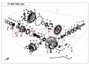 CFMOTO 2020 UTV UFORCE 800 (CF800UTR-2) FRONT AXLE - F31-V1