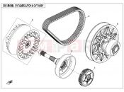 CFMOTO 2020 UTV UFORCE 800 (CF800UTR-2) CLUTCH @^ CVT ASSY. - E05