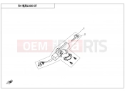 CFMOTO 2021 UTV UFORCE 800 (CF800UTR-2) LOCK KIT - F01