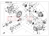 CFMOTO UFORCE 800 (CF800UTR-4) REAR AXLE - F33