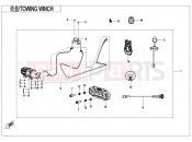 CFMOTO 2026 UTV UFORCE 800 (CF800UTR-4) TOWING WINCH - F15-2