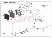 CFMOTO 2026 UTV UFORCE 800 (CF800UTR-4) COOLING SYSTEM - F18-V2