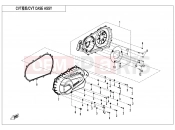 CFMOTO 2026 UTV UFORCE 800 (CF800UTR-4) CVT CASE ASSY - E01-3