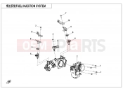 CFMOTO 2026 UTV UFORCE 800 (CF800UTR-4) FUEL INJECTION SYSTEM - E17