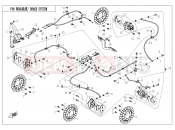 CFMOTO 2014 UTV UFORCE 800 (CF800UU-A) BRAKE SYSTEM - F08