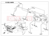 CFMOTO 2014 UTV UFORCE 800 (CF800UU-A) BUMPER - F23