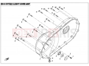 CFMOTO 2014 UTV UFORCE 800 (CF800UU-A) CVT COVER ASSY - E01-5