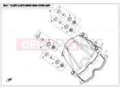 CFMOTO 2014 UTV UFORCE 800 (CF800UU-A) CYLINDER HEAD COVER ASSY - E02-1