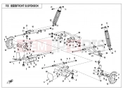 CFMOTO 2015 UTV UFORCE 800 (CF800UU-A) FRONT SUSPENSION - F05