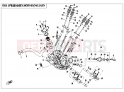 CFMOTO 2015 UTV UFORCE 800 (CF800UU-A) CYLINDER HEAD NO.2 ASSY. - E02-6