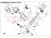 CFMOTO 2015 UTV UFORCE 800 (CF800UU-A) CRANKSHAFT@^CONNECTING GOD@^ PISTON ASSY - E04