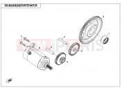 CFMOTO 2015 UTV UFORCE 800 (CF800UU-A) STARTER MOTOR - E09
