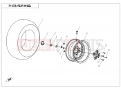 CFMOTO UFORCE 800 (CF800UU-A) REAR WHEEL  - F11