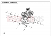 CFMOTO 2018 UTV UFORCE 800 (CF800UU-A) ENGINE MOUNTING PARTS - F00-2