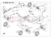 CFMOTO 2018 UTV UFORCE 800 (CF800UU-A) BRAKE SYSTEM(SINTERED PAD) - F08-B