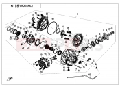 CFMOTO 2018 UTV UFORCE 800 (CF800UU-A) FRONT AXLE - F31