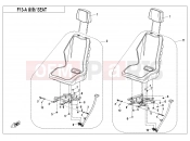 CFMOTO UFORCE 800 (CF800UU-A) SEAT (ORDINARY) - F13-A