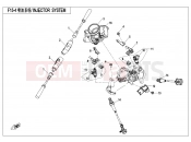 CFMOTO UFORCE 800 (CF800UU-A) FUEL INJECTION SYSTEM - F15-4