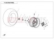 CFMOTO UFORCE 800 (CF800UU-A) REAR WHEEL - F11