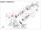 CFMOTO UFORCE 800 (CF800UU-A) TRANSMISSION SYSTEM (2) - E06-2-A-V1