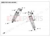 CFMOTO 2024 SSV ZFORCE 950 (CF1000STR-3L) FRONT SHOCK ABSORBER - F05-2