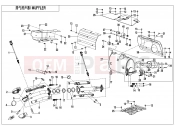 CFMOTO 2026 SSV ZFORCE 950 (CF1000STR-3L) MUFFLER - F02