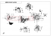 CFMOTO 2026 SSV ZFORCE 950 (CF1000STR-3L) FRONT PLASTICS - F04-1