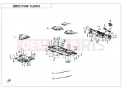 CFMOTO 2026 SSV ZFORCE 950 (CF1000STR-3L) FRONT PLASTICS - F04-2