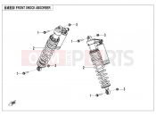 CFMOTO 2026 SSV ZFORCE 950 (CF1000STR-3L) FRONT SHOCK ABSORBER - F05-2