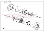 CFMOTO 2026 SSV ZFORCE 950 (CF1000STR-3L) FRONT WHEEL - F07