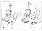 CFMOTO 2026 SSV ZFORCE 950 (CF1000STR-3L) FRONT SEAT - F13-1-B
