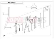 CFMOTO 2026 SSV ZFORCE 950 (CF1000STR-3L) TOOLS - F20
