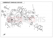 CFMOTO 2026 SSV ZFORCE 950 (CF1000STR-3L) LEFT CRANKCASE COVER ASSY(WITH TRIGGER ASSY) - E01-4-V2