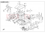CFMOTO ZFORCE 1000 (CF1000US-2) FRONT PLASTICâ¡ - F04-2