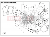 CFMOTO ZFORCE 1000 (CF1000US-2) LEFT CRANKCASE ASSY - E01-1