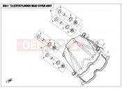 CFMOTO ZFORCE 1000 (CF1000US-2) CYLINDER HEAD COVER ASSY - E02-1