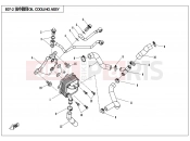 CFMOTO ZFORCE 1000 (CF1000US-2) OIL COOLING SYSTEM - E07-2