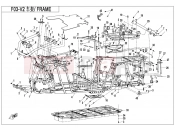 CFMOTO ZFORCE 1000 (CF1000US-2) FRAME - F03-V2
