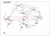 CFMOTO ZFORCE 1000 (CF1000US-2) CAB FRAME - F23-V1
