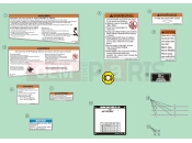 CFMOTO ZFORCE 1000 (CF1000UTR-2) DECAL WARNING - F19-1