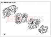 CFMOTO ZFORCE 1000 (CF1000UTR-2) CRANKCASE ASSY - E01-V1