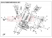 CFMOTO ZFORCE 1000 (CF1000UTR-2) CYLINDER HEAD NO.2 ASSY - E02-6-V2