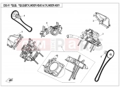 CFMOTO ZFORCE 1000 (CF1000UTR-2) CYLINDER HEAD @^ CYLINDER ASSY - E02-V1
