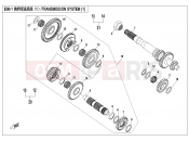 CFMOTO ZFORCE 1000 (CF1000UTR-2) TRANSMISSION SYSTEM(1) - E06-1