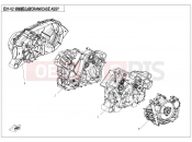 CFMOTO 2018 SSV ZFORCE 1000 (CF1000UTR-2) CRANKCASE ASSY - E01-V2